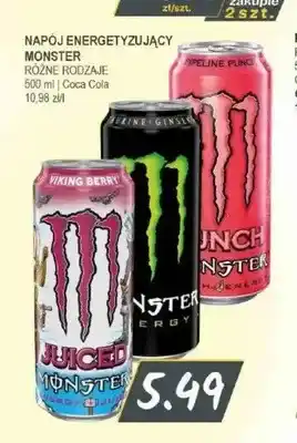 Słoneczko Napój energetyzujący Monster Energy oferta