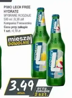 Słoneczko Piwo bezalkoholowe Lech Free Hydrate Mango i Cytryna 0,0% oferta