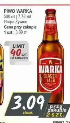 Słoneczko Piwo Warka Classic oferta
