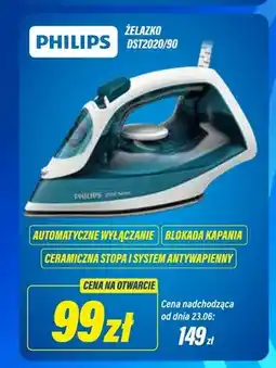 RTV EURO AGD Żelazko Philips DST2020/90 oferta