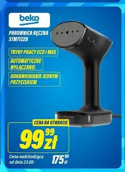 RTV EURO AGD Parownica ręczna Beko STM7122B oferta