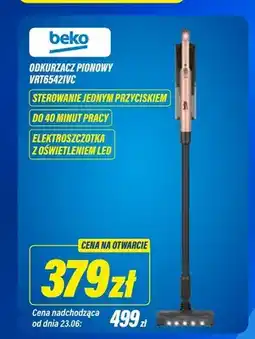 RTV EURO AGD Odkurzacz pionowy Beko VRT65421VC oferta