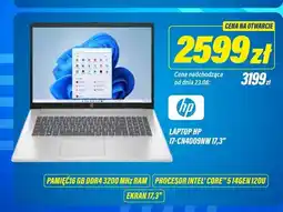 RTV EURO AGD Laptop HP 17,3 oferta