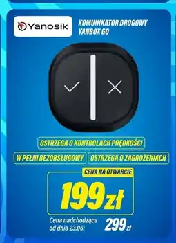RTV EURO AGD Komunikator drogowy Yanosik Yanbox Go oferta