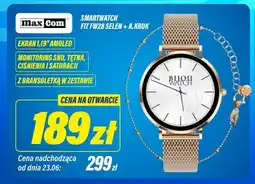 RTV EURO AGD Smartwatch MaxCom Fit FW28 Selen + A.Kruk oferta