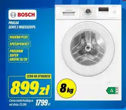 RTV EURO AGD Pralka Bosch Serie 2 oferta