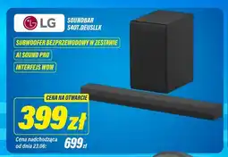 RTV EURO AGD Soundbar LG S40T.DEUSLLK oferta