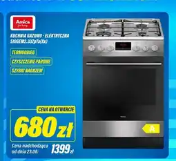RTV EURO AGD Kuchnia gazowo-elektryczna Amica oferta