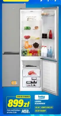 RTV EURO AGD Lodówka Beko srebrna oferta