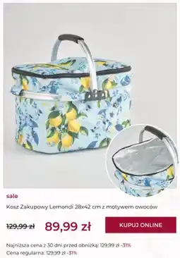 Home&You Kosz zakupowy Lemondi home&you 28x42 cm z motywem owoców oferta