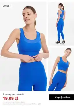 Greenpoint Top sportowy Greenpoint niebieski oferta