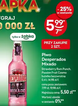 Żabka Piwo Desperados oferta