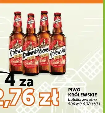 Piwo Królewskie Jasne Pełne 4-pak