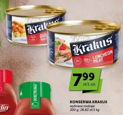 ABC Konserwa Krakus Gulasz Wieprzowy oferta