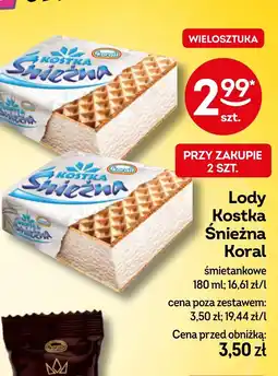 Żabka Lody Koral oferta