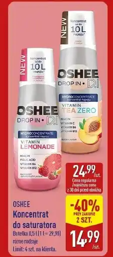 ALDI Koncentrat napoju Oshee oferta