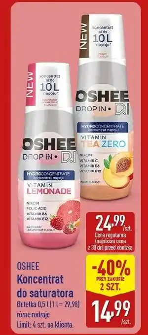 Koncentrat napoju Oshee
