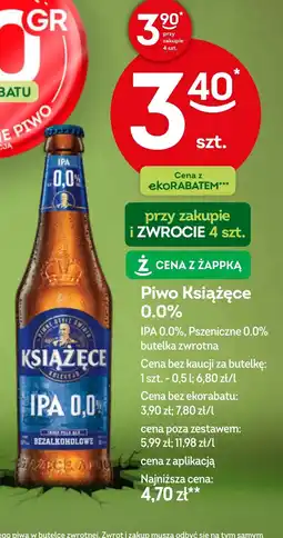 Żabka Piwo bezalkoholowe Książęce oferta