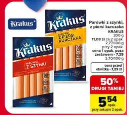 Carrefour Market Parówki Krakus oferta