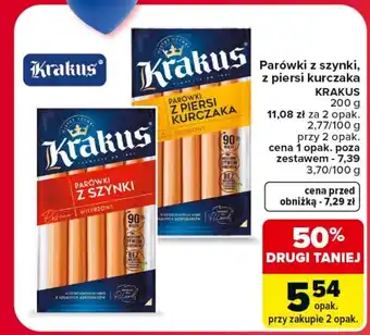 Carrefour Market Parówki Krakus oferta