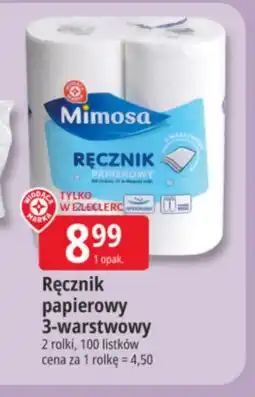 E.Leclerc Ręcznik papierowy Mimosa oferta