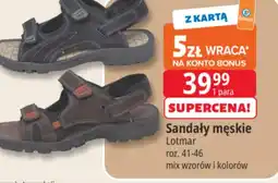 E.Leclerc Sandały męskie Lotmar oferta