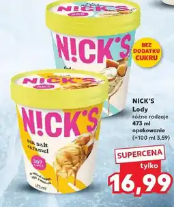 Kaufland Lody Nick's oferta
