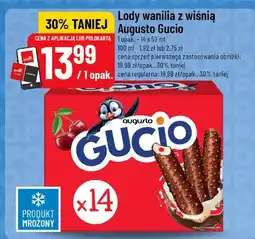 Polomarket Lody wanilia z wiśnią Augusto Gucio 14-pak oferta