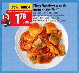 Polomarket Filety śledziowe w sosie salsa Master Fish oferta