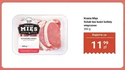 Biedronka Schab bez kości kotlety wieprzowe Kraina Mięs oferta