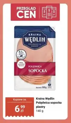 Biedronka Polędwica sopocka plastry Kraina Wędlin oferta