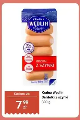 Biedronka Serdelki z szynki Kraina Wędlin oferta