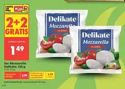 Biedronka Ser Mozzarella Delikate Classic oferta