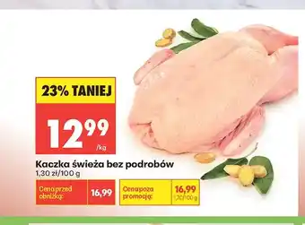 Biedronka Kaczka świeża bez podrobów oferta