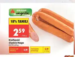 Biedronka Kiełbaski śląskie Haga oferta