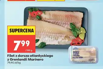 Biedronka Filet z dorsza atlantyckiego z Grenlandii Marinero oferta