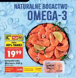 Biedronka Krewetki całe Marinero oferta