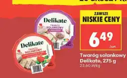 Biedronka Twaróg solankowy Delikate z czosnkiem oferta