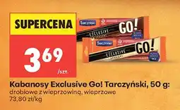Biedronka Kabanosy Exclusive Go! wieprzowe Tarczyński oferta