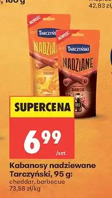 Biedronka Kabanosy nadziewane cheddar Tarczyński oferta