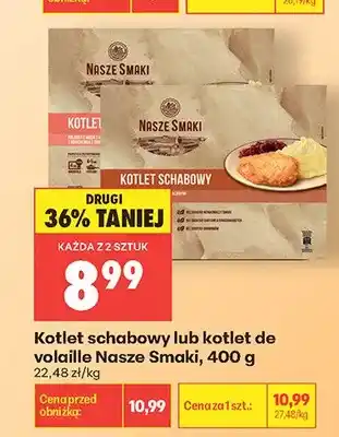 Biedronka Kotlet schabowy Nasze Smaki oferta