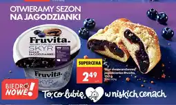 Biedronka Skyr dwuwarstwowy Fruvita smak Jagodzianki oferta
