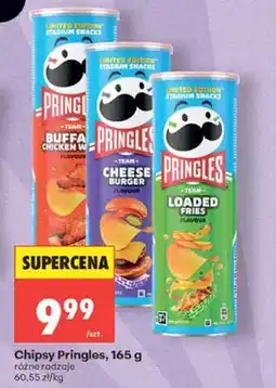 Biedronka Chipsy Pringles Buffalo Chicken oferta