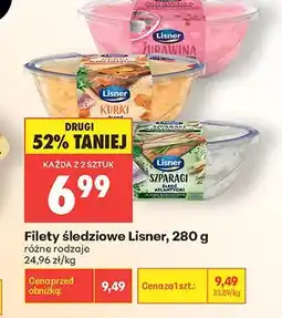 Biedronka Filety śledziowe Kurki Lisner oferta