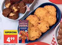 Biedronka Ciastka z białą czekoladą i żurawiną American Foodie oferta