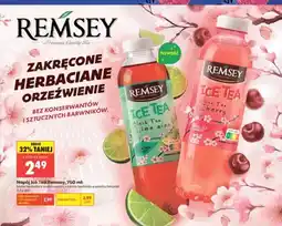 Biedronka Napój Ice Tea biała herbata o smaku wiśni Remsey oferta