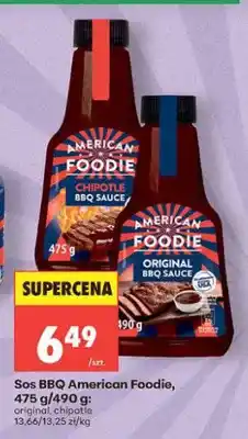 Biedronka Sos BBQ original American Foodie oferta