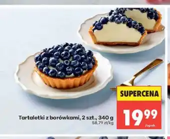 Biedronka Tartaletki z borówkami 2-pak oferta