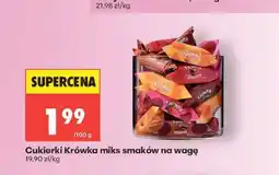 Biedronka Cukierki Krówka miks smaków na wagę oferta