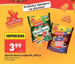 Biedronka Mini Krakersy Lajkonik BBQ oferta